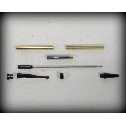 Fancy Slimline Kit - Black Chrome