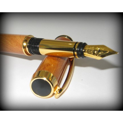 JR Gentlemans II Fountain Pen Kit - Gold