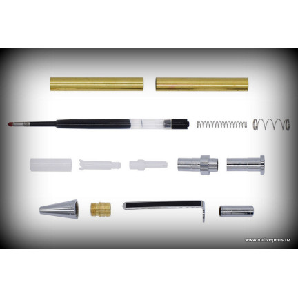 Slimline Pro Gel Pen Kit - Chrome