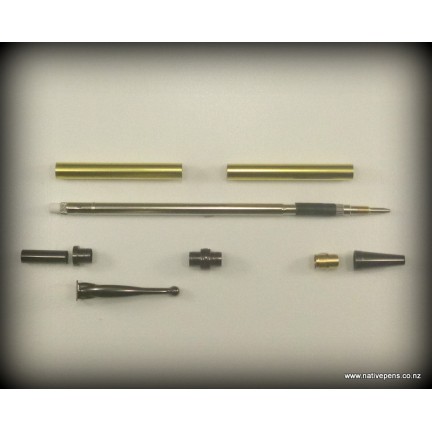 Fancy Slimline Pencil Kit - Gun-metal Grey
