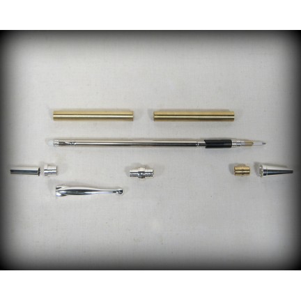 Fancy Slimline Pencil Kit - Silver
