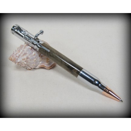 Bolt Action Bullet Pen Kit - Chrome