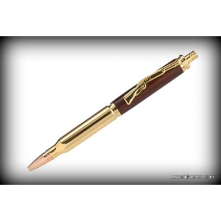 Bullet Click Pen Kit - Gold