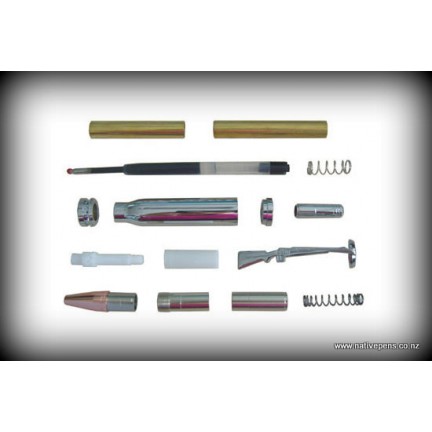 Bullet Click Pen Kit - Chrome