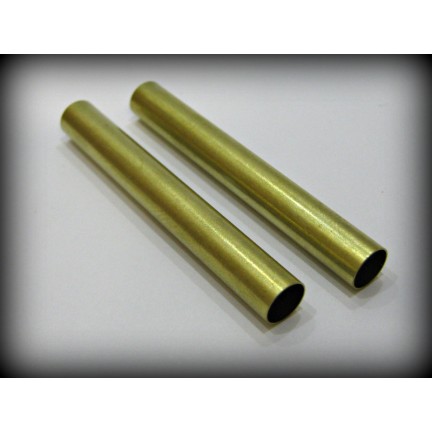 7mm Brass Tubes - Pair