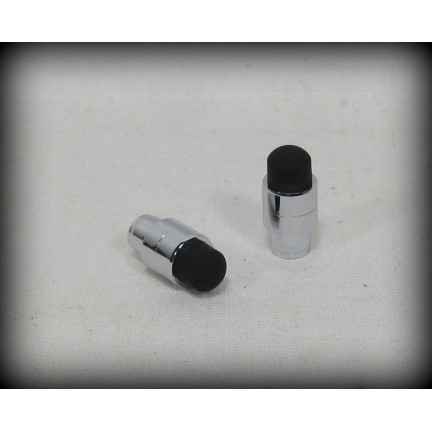 Touch Stylus Pen Cap - Chrome