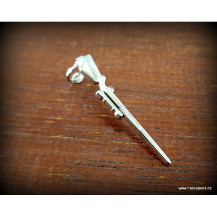 Bolt Action Pen Clip - Chrome